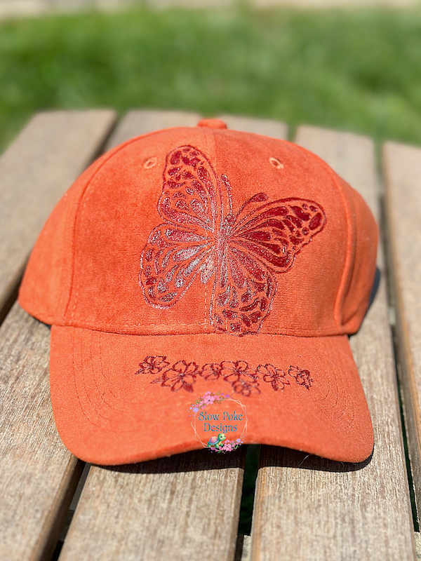 Butterfly & Flowers| Baseball Cap