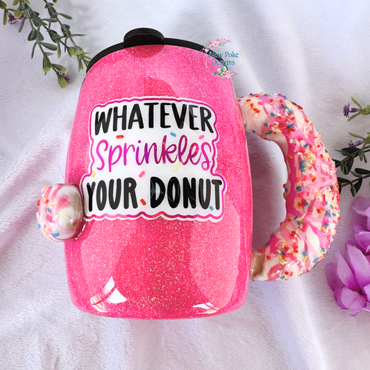 Donut Mug | 3D Elements | Glitter