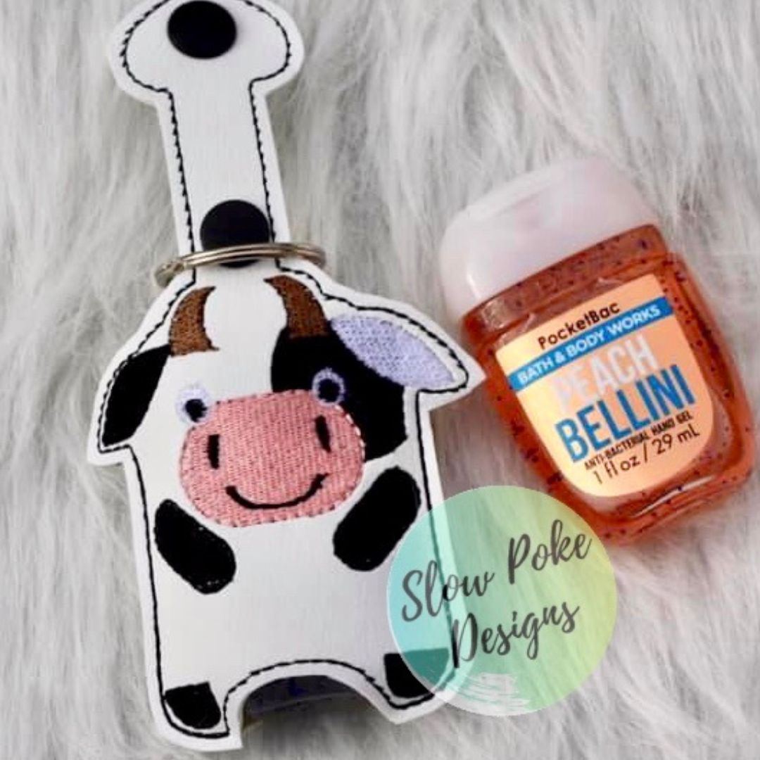 Cute Cow | Hand Sanitizer Holder