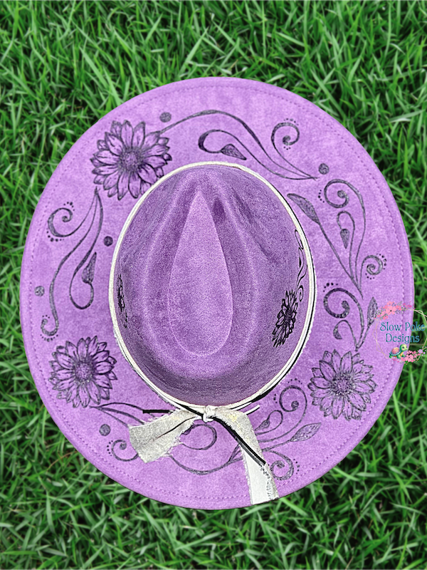 Sunflowers & Flourish | Narrow Flat Brim