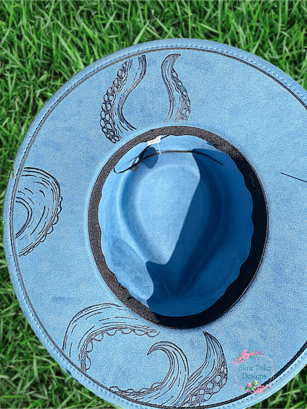Sea Creature | Wide Flat Brim