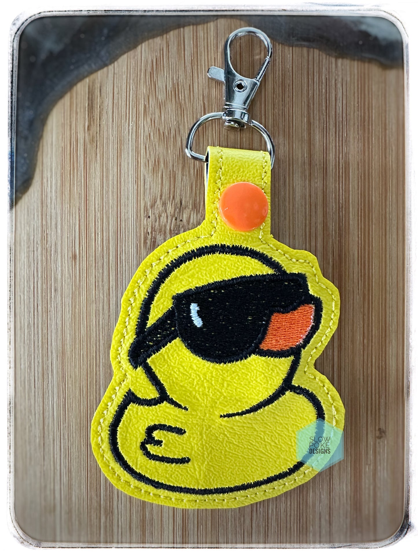 Keychain | Backpack Tag | Duck