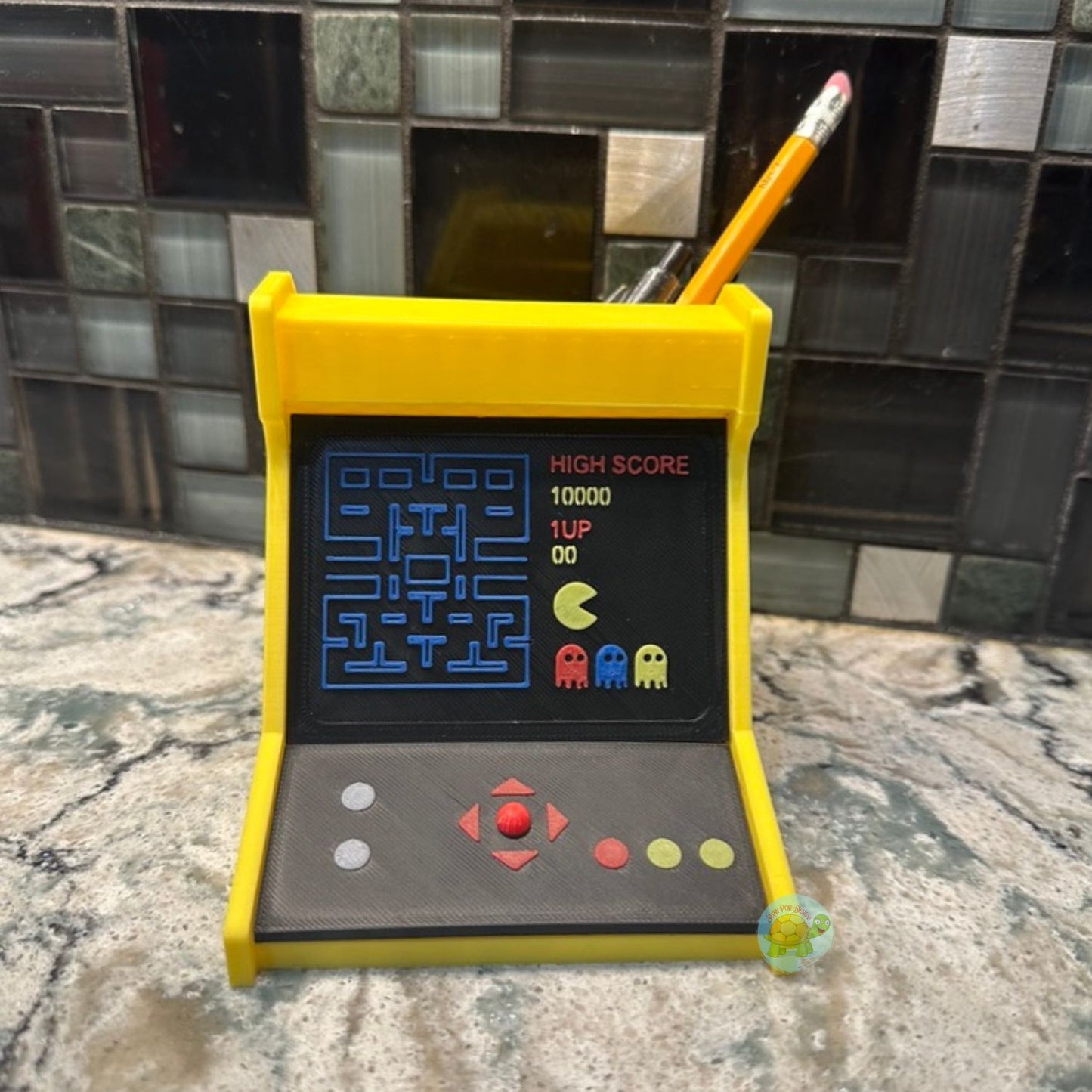 Pac-Man Pencil Holder| Pen Holder | Stationary