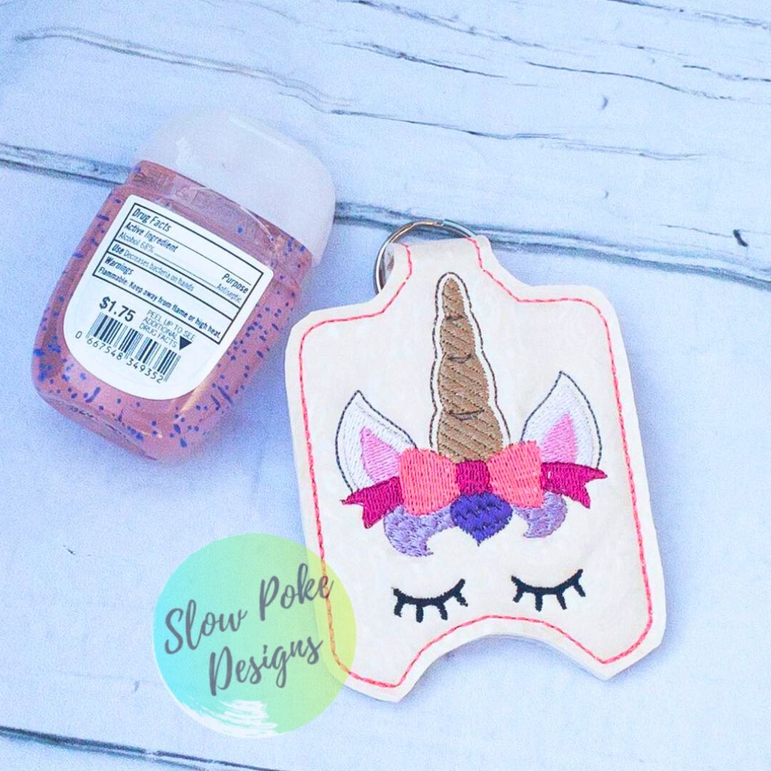 Unicorn Face | Hand Sanitizer Holder