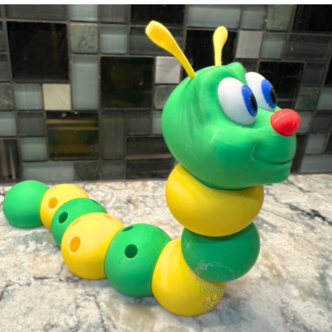 Caterpillar Pencil Holder | Pen Holder | Desk Accessory