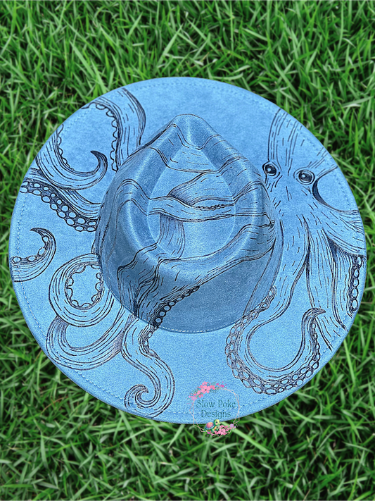 Sea Creature | Wide Flat Brim